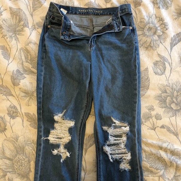 Womens Size 4 American Eagle Mom jeans - Picture 2 of 9